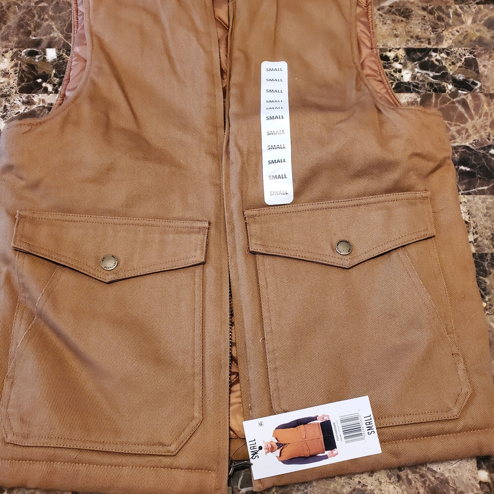 Men's Tan Vest